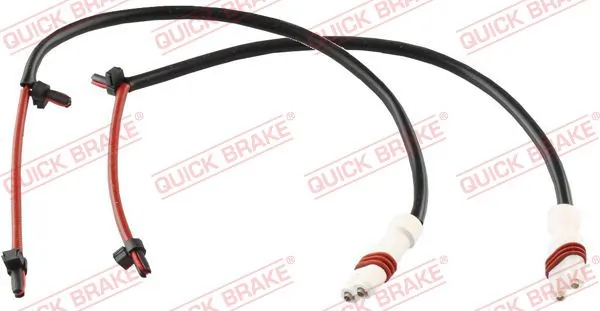 Warning Contact, brake pad wear